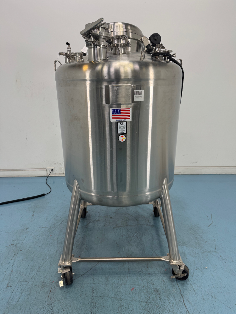 Image of Stainless Fabrication 500 Liter Stainless Steel Granulation Solution Tank